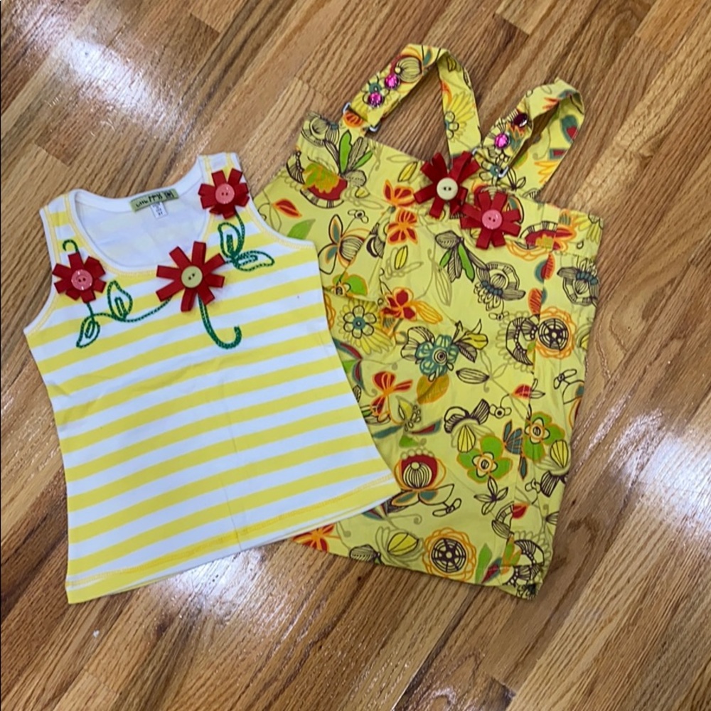 Adorable 2 pieces summer set